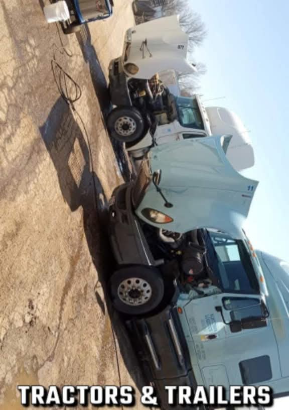 Detailed semi truck and trailer by RB Enterprises